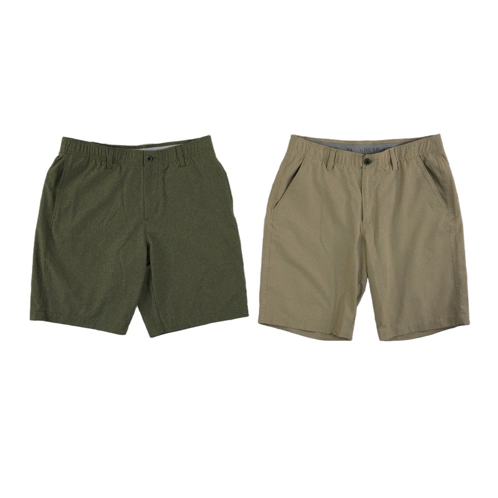 Under Armour Bundle of 2 Shorts Men's Size 34 Heat Gear Loose Fit Performance